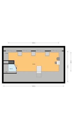 Floorplan - Molenstraat 32, 5087 BN Diessen